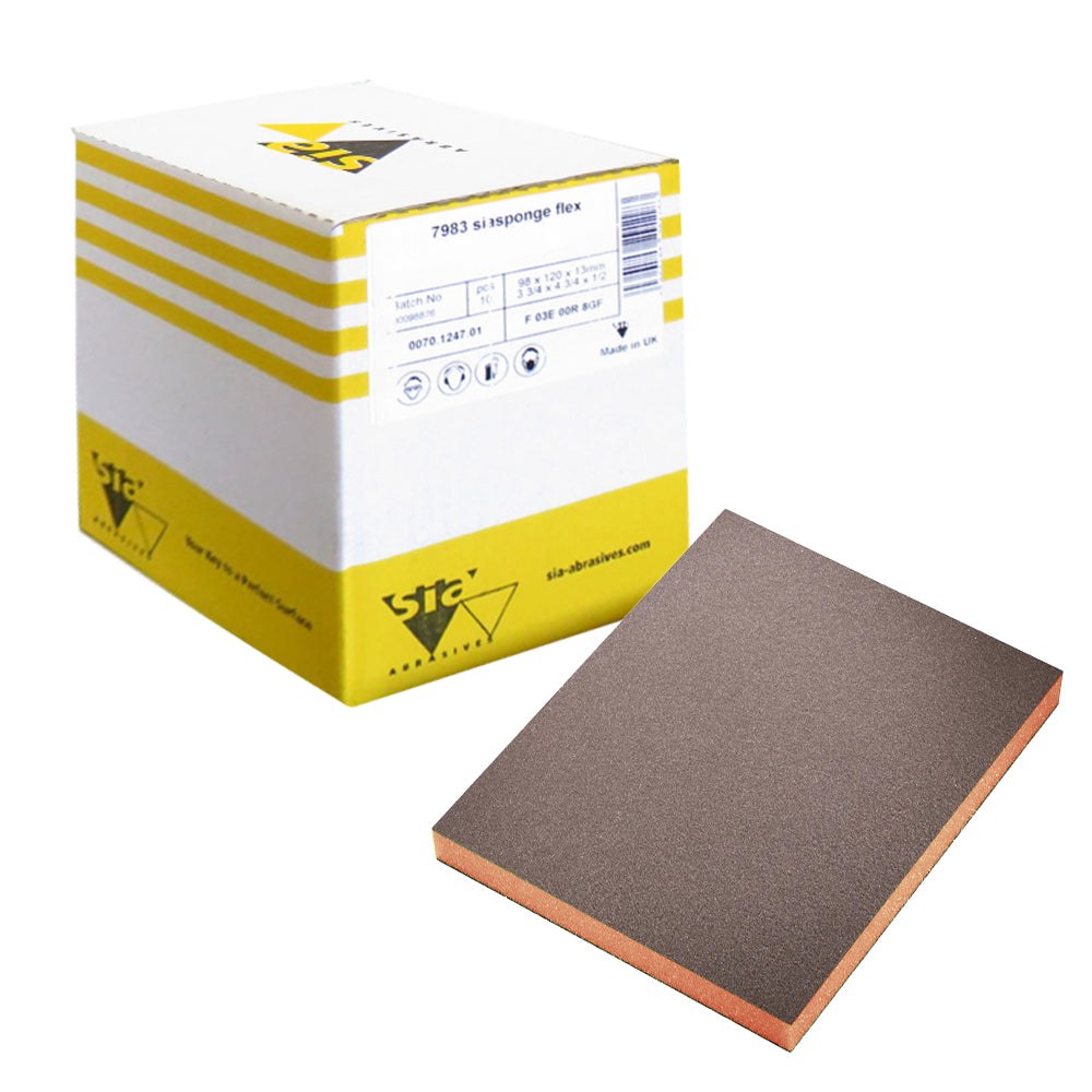 Medium Orange Soft Flex Sanding Sponge