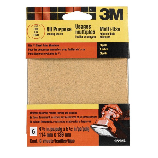150 Grit Aluminum Oxide Sandpaper Sheet
