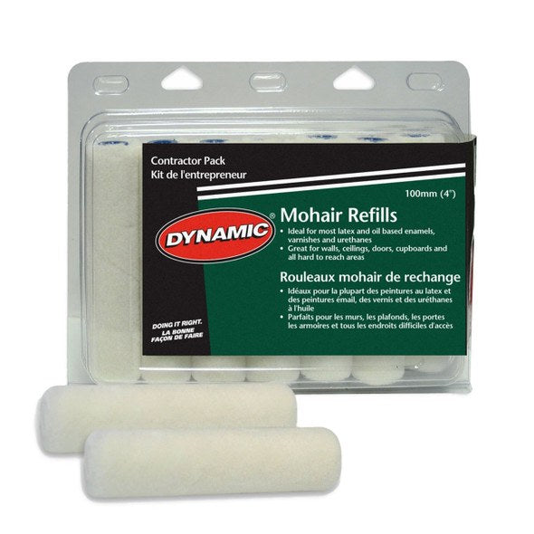 Dynamic 4" Mohair Mini Roller 2pk