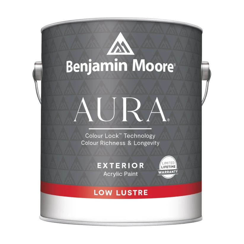 Aura Waterborne Exterior Paint - Low Lustre Finish F634