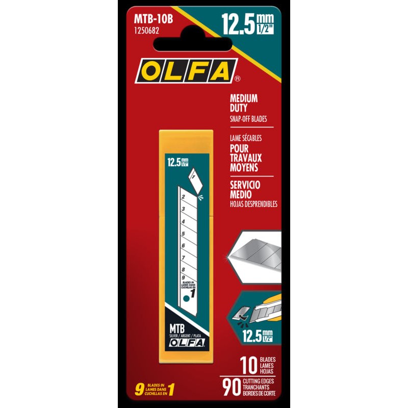 Olfa Snap Off Blades 10pk