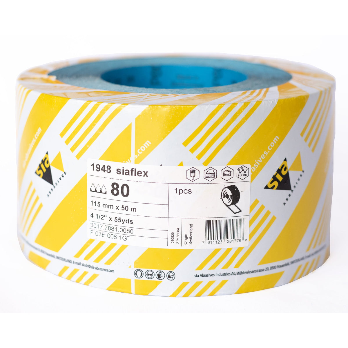 Siaflex 80 Grit Round Sandpaper