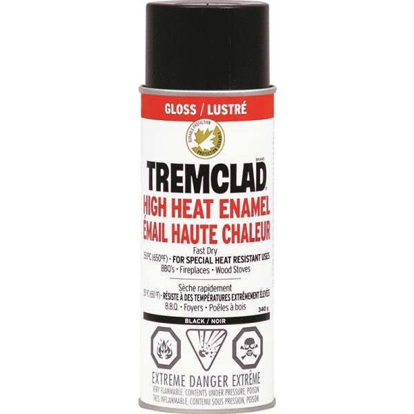 Tremclad High Heat Black Spray