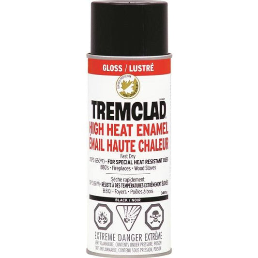 Tremclad High Heat Black Spray