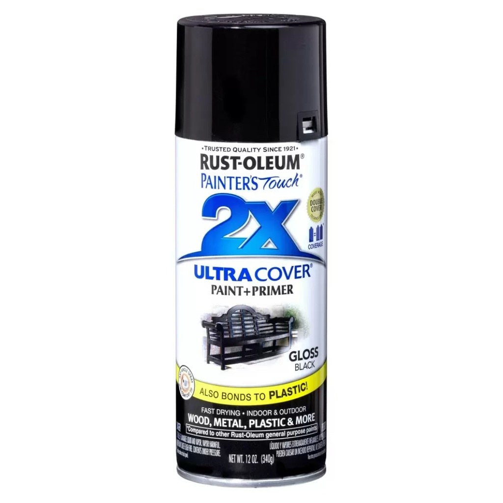 Rust-Oleum Painters Touch Gloss Black Spray
