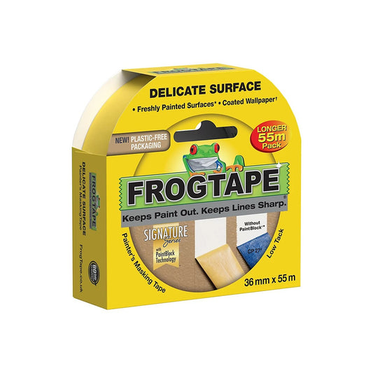 Yellow Frog Tape Delicate 36mm