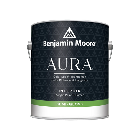 Aura Waterborne Interior Paint - Semi-Gloss Finish F528