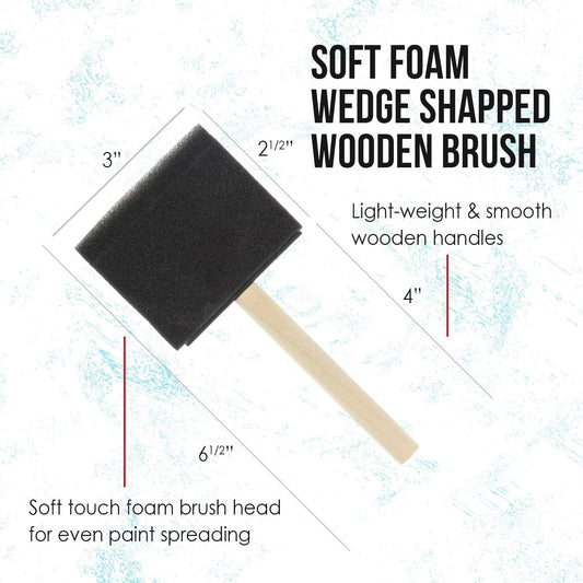 Foam Brush 3"