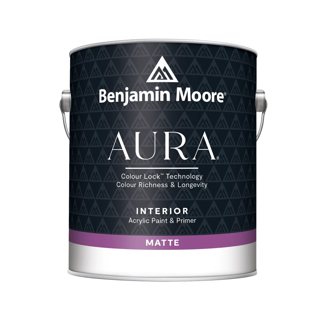 Aura Waterborne Interior Paint - Matte Finish F522