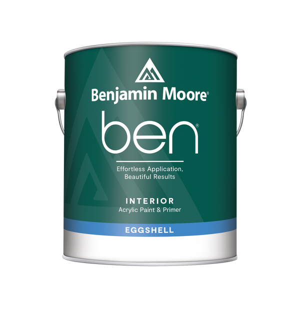 Ben Waterborne Interior Paint- Eggshell F626